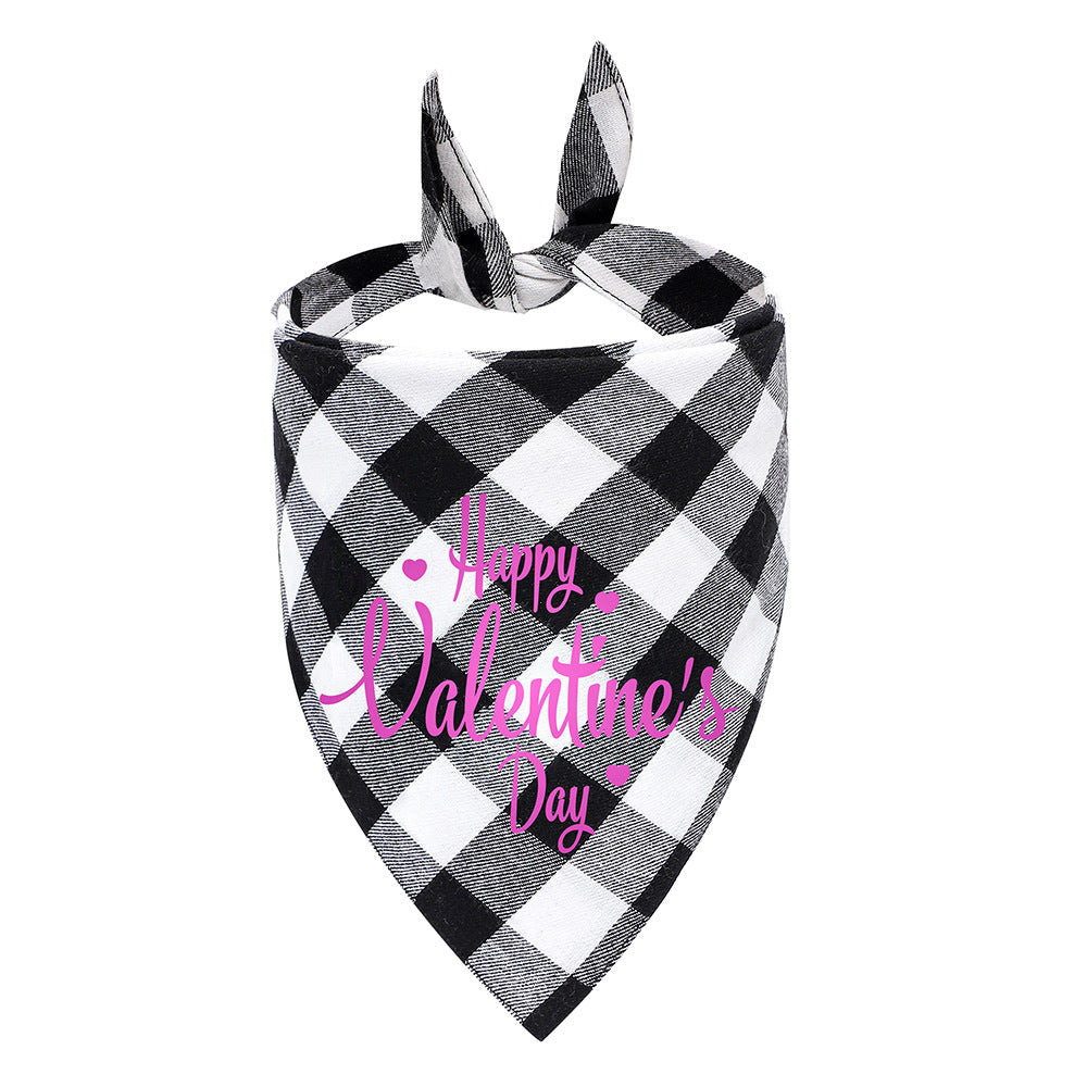 Valentines Day Dog Neckerchief Bandana