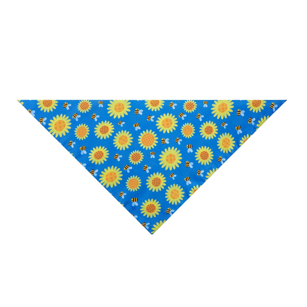 Sunflower Cake Dog Scarfs Bandannas