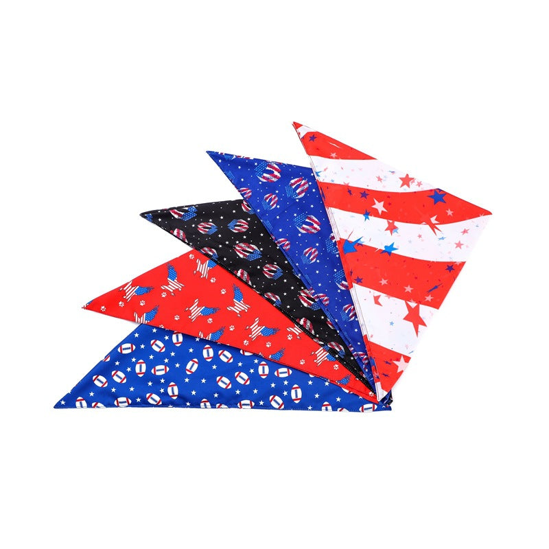 4th of July Independence Day Dog Bandana