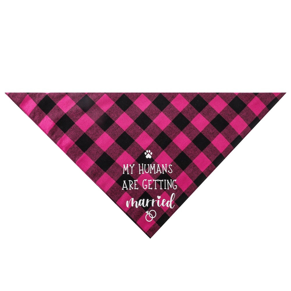 Dog Boy Girl Bandana Triangle Scarf