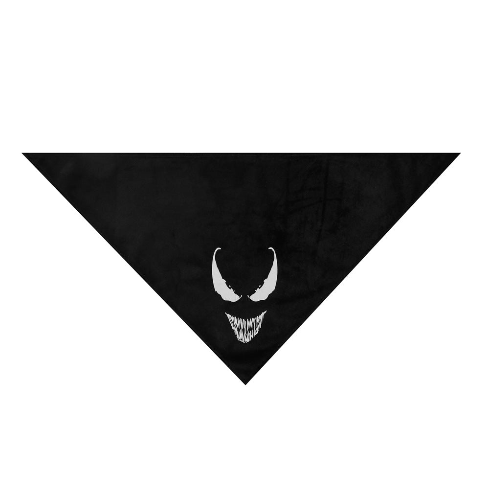 Glowing Cute Halloween Bandana for Dogs