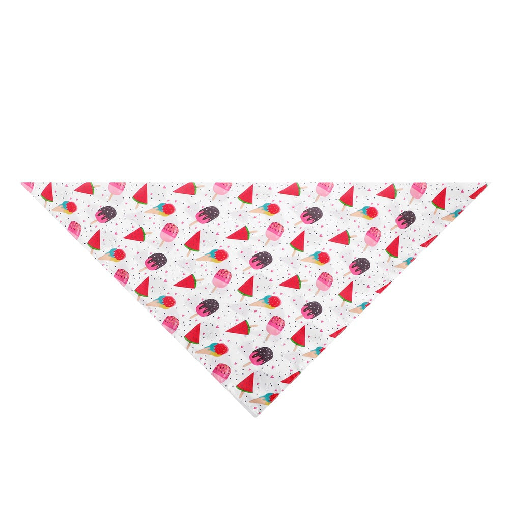 Sunflower Cake Dog Scarfs Bandannas