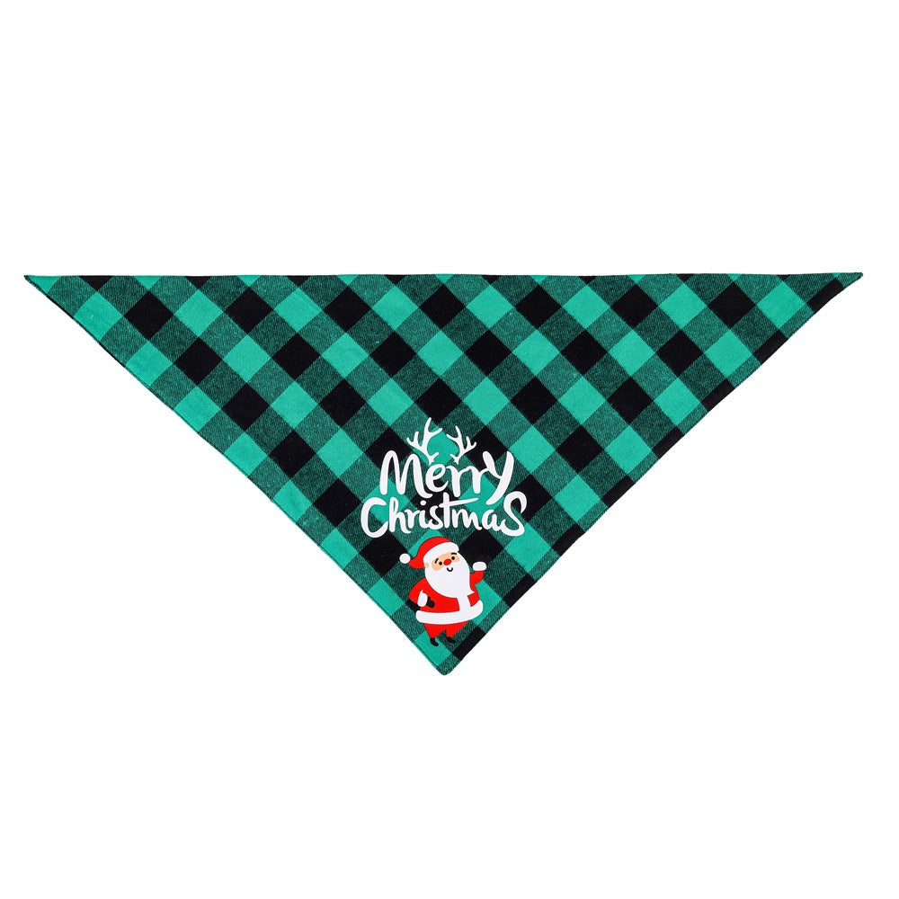 Triangle Bibs Christmas Dog Bandana