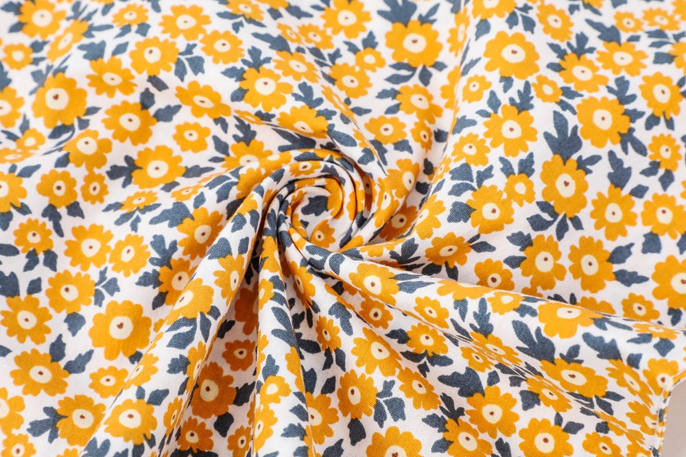 Summer Flowers Pattern Dog Bandana Scarf