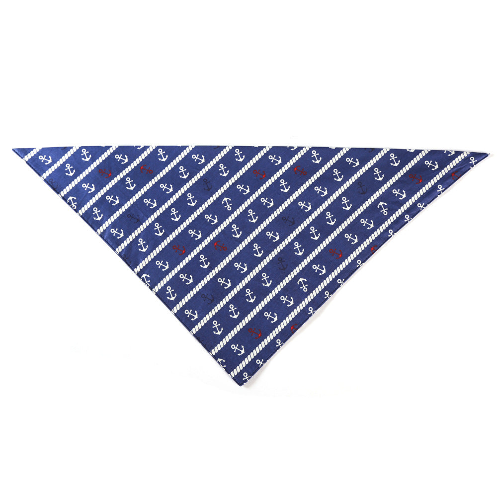 Summer Pet Bandanas Ocean Pet Triangle Scarf