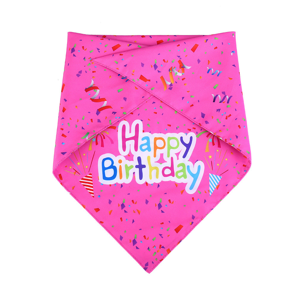 Doggy Birthday Gif Puppy Bandana
