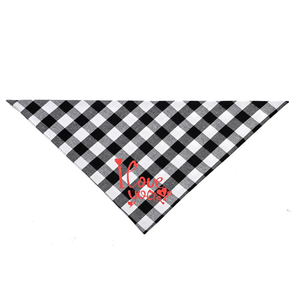 Valentines Day Dog Neckerchief Bandana