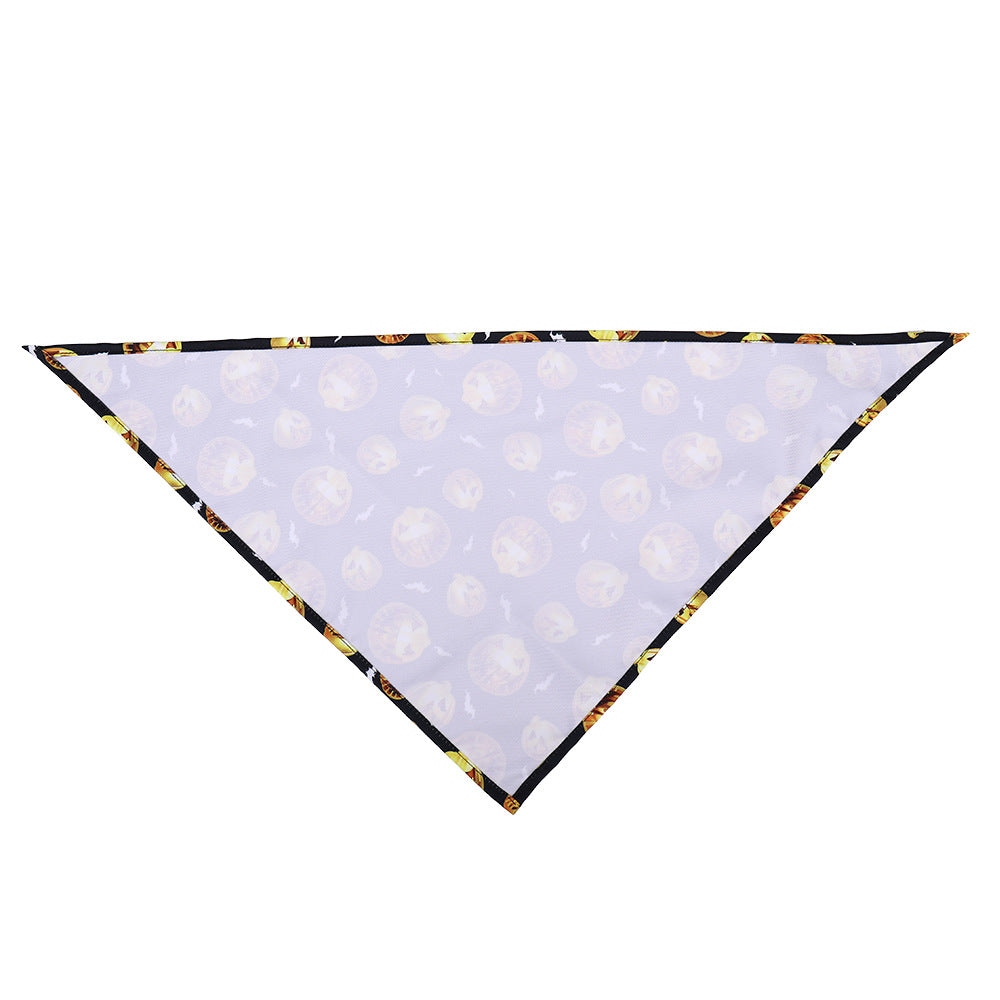 Halloween Triangle Bibs Pet Scarf