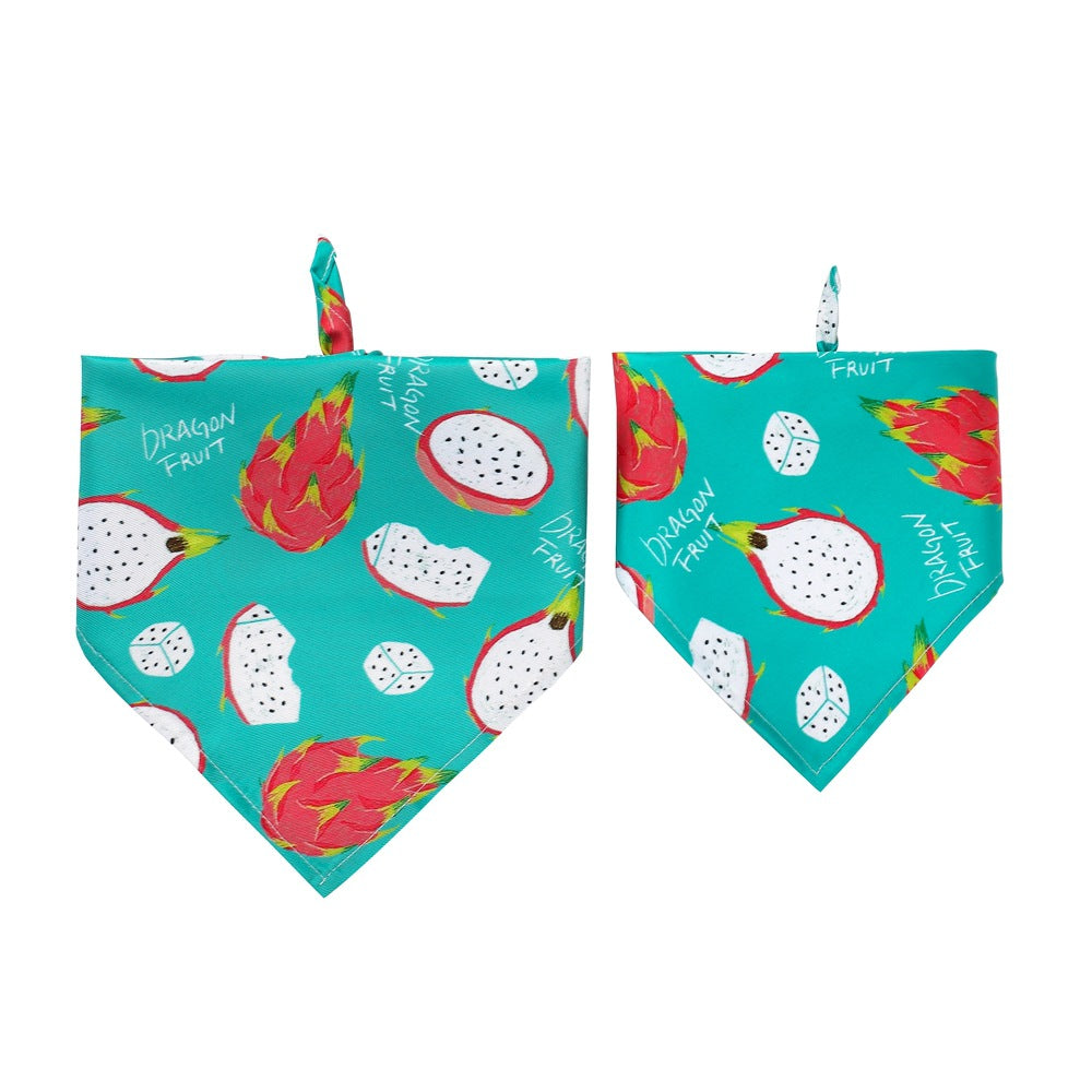 Washable Fruit Summer Pet Bandanas