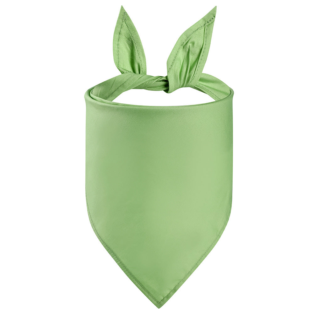 Dog Plain Solid Blank DIY Bandana Scarf Triangle for Crafting