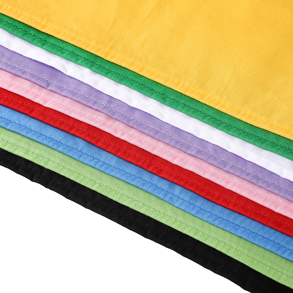 Dog Plain Solid Blank DIY Bandana Scarf Triangle for Crafting