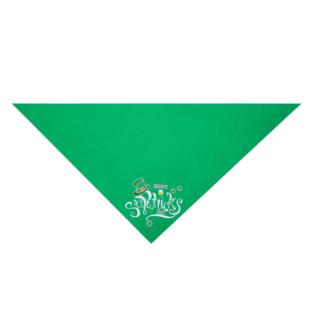 Kiss Me I'm Irish Bandanas Triangle Bibs