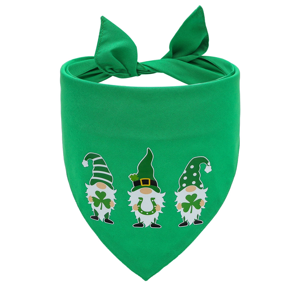 Kiss Me I'm Irish Bandanas Triangle Bibs