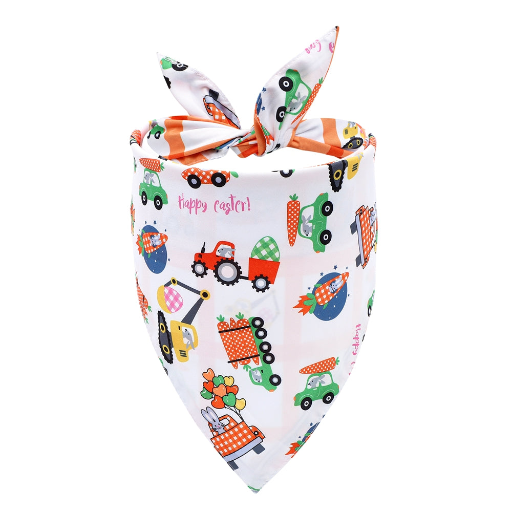 Easter Egg Pattern Dog Bandana