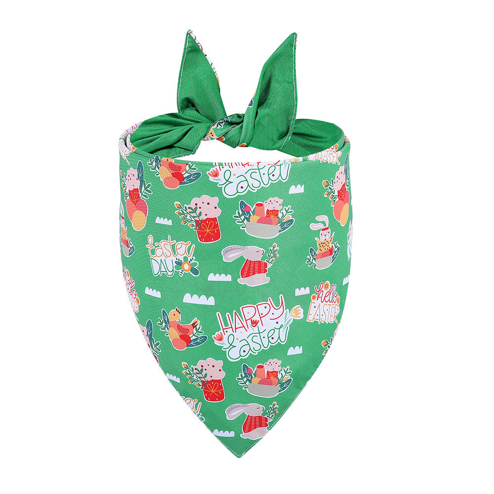 Easter Egg Pattern Dog Bandana
