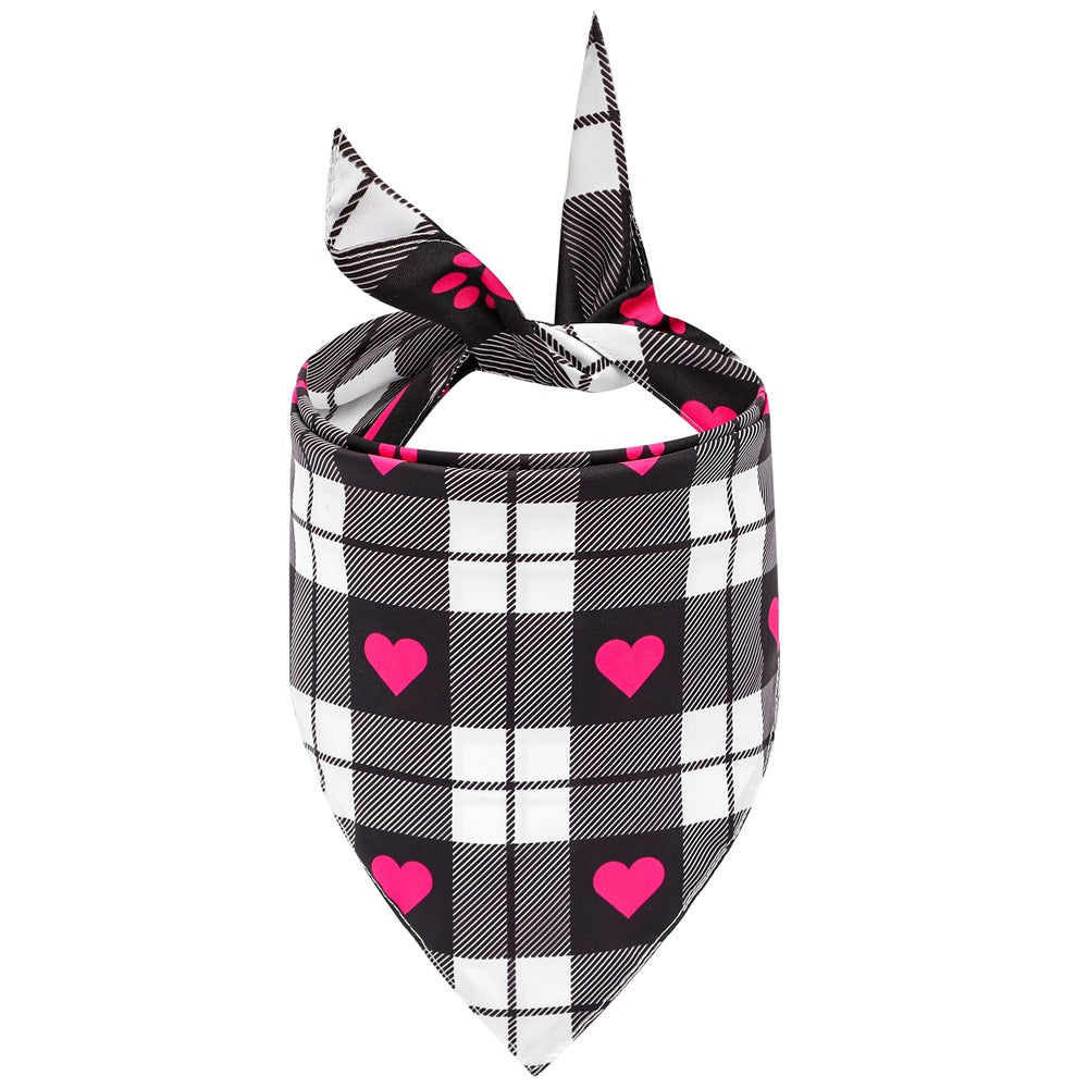 Valentine's Day Dog Bandana Love Puppy Scarf