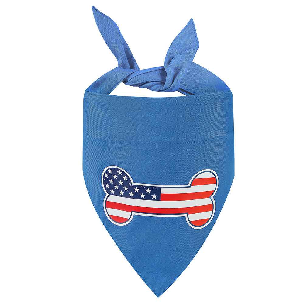 Independence Day American Flag Dog Bandana