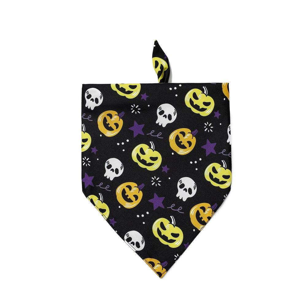 Halloween Dog Bandanas Pet Collar Bandana