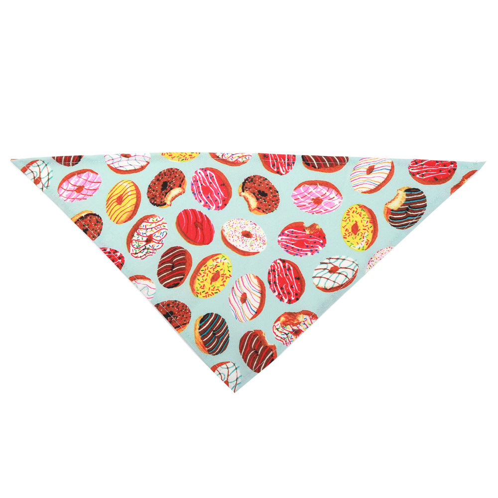 Washable Fruit Summer Pet Bandanas