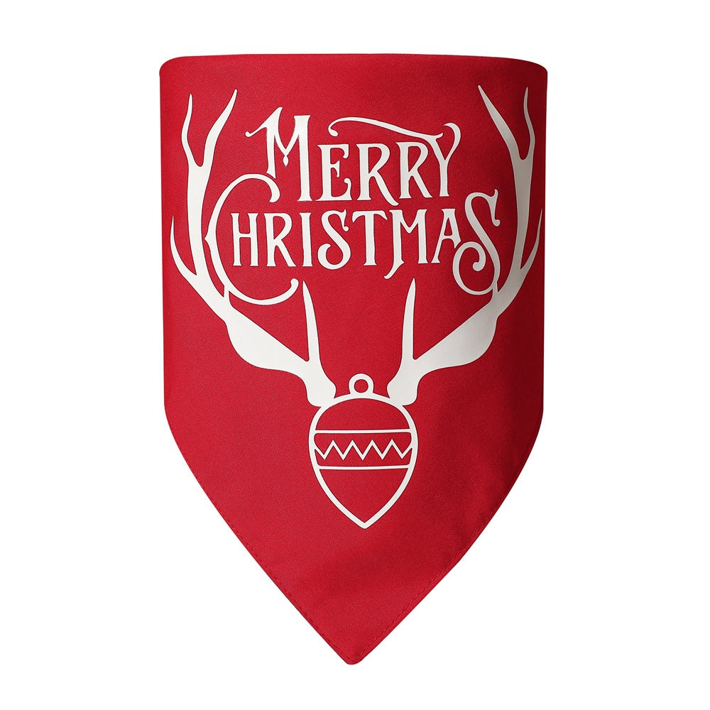 Christmas Costume for Puppies Dog Bandanas