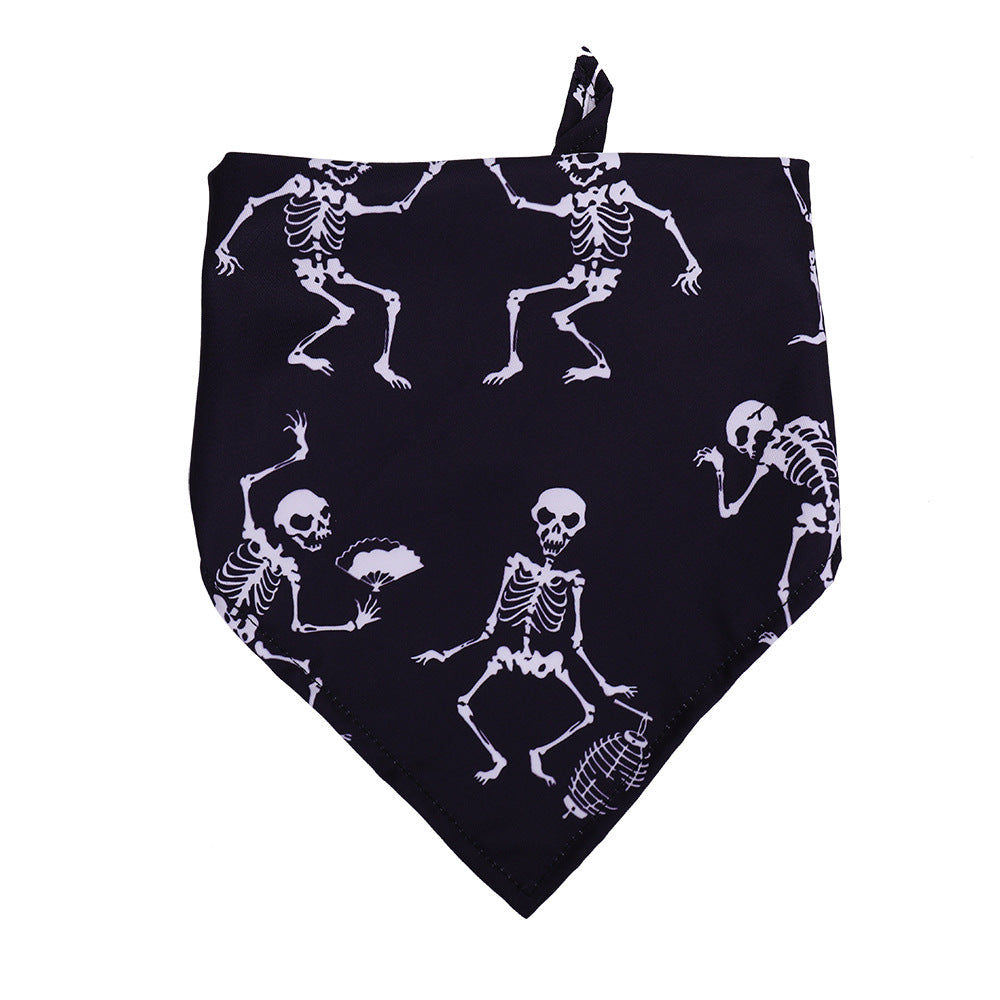 Halloween Triangle Bibs Pet Scarf