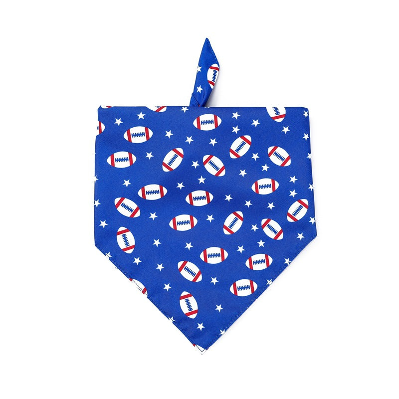 American Flag Dog Bandanas Bibs
