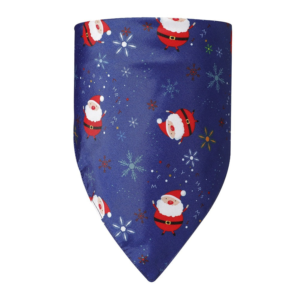 Christmas Tree Pet Scarf Soft Pets Bibs