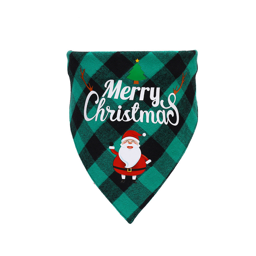 Dog Snowman Christmas Pets Scarf