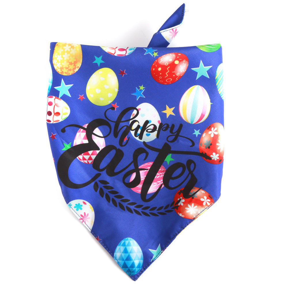 Easter Holiday Dog Bandana Festival Scarf