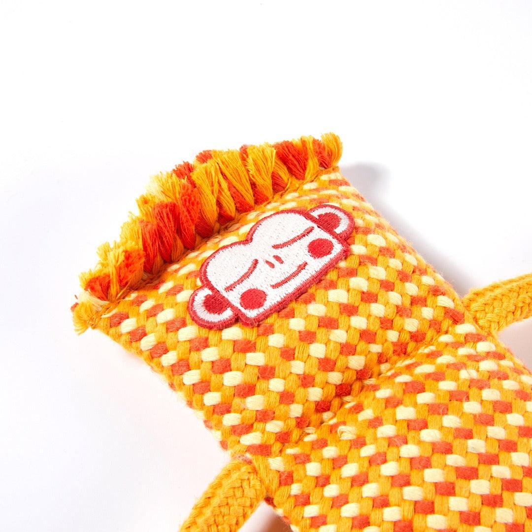 Orangutan Family Member - Monkey Squeaky Chewer Toy For Dog