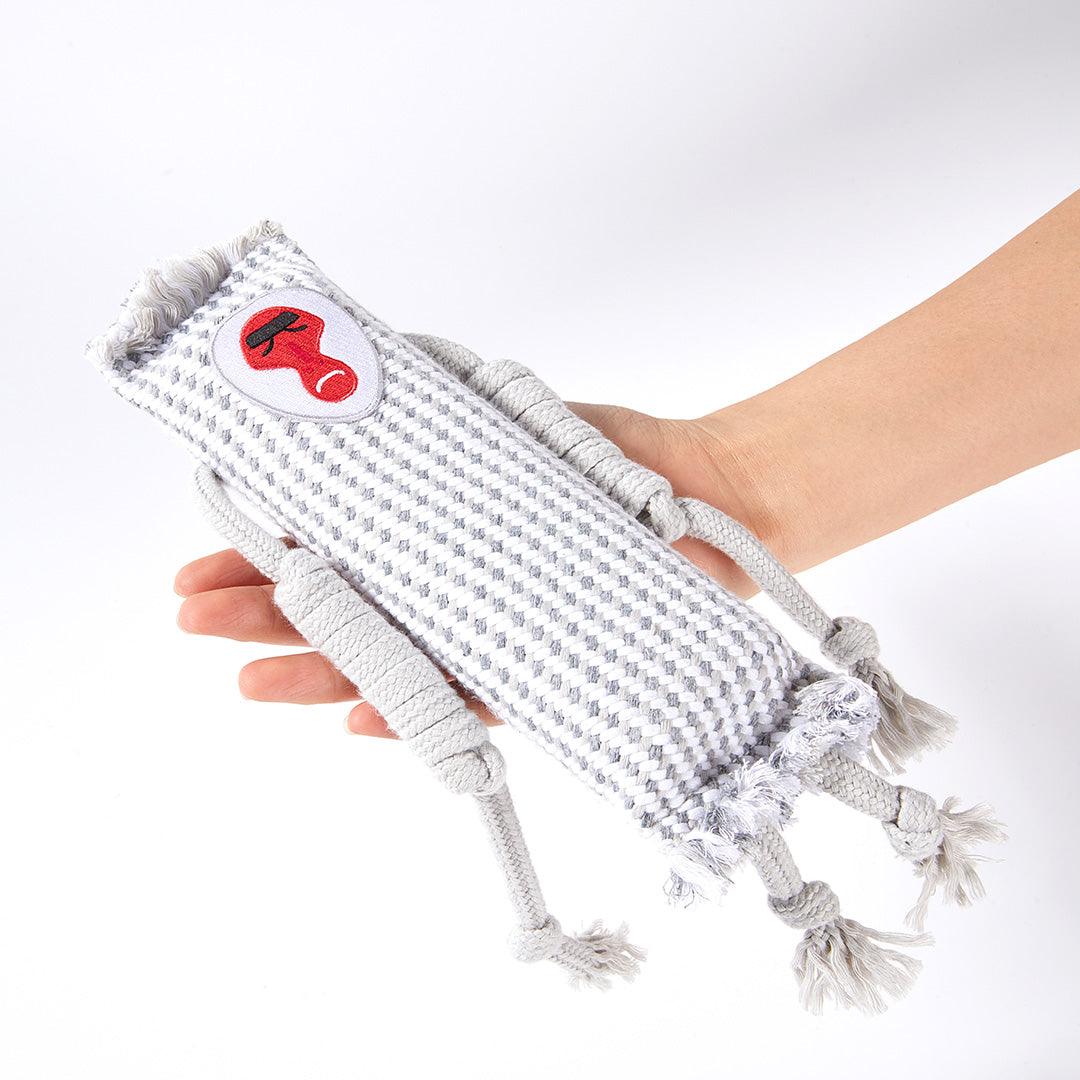 Orangutan Family Member - White Baboon Squeaky Chewer Toy For Dogs